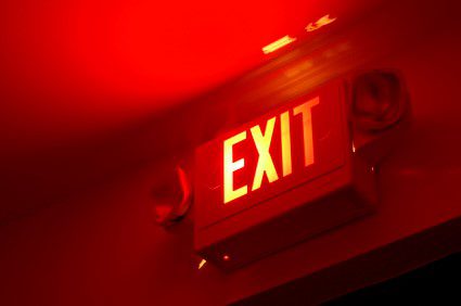 Electrical Service, An Electrician installing emergency light