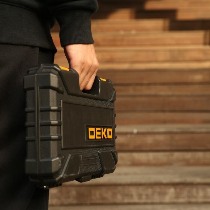 DEKO-53PCS-Mechanics-Tool-Set-Ratchet-Socket-Wrench-Set-with-Bit-Socket-Extension-Bar-Universal-Joint-3.jpg Deko 53pcs Socket Set - Image 4