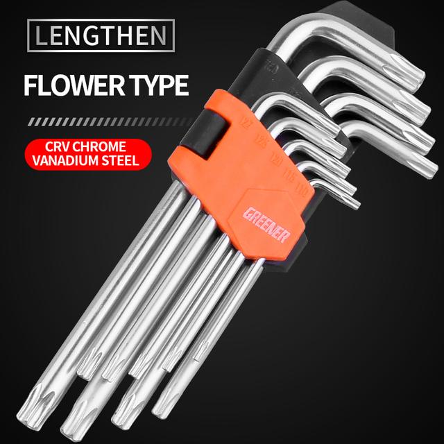 GREENER-L-Shape-Screw-Nuts-Wrenches-Ball-Hexagon-Torx-Head-Allen-Key-Hex-Wrench-Adjustable-Spanner-1.jpg_640x640-1.jpg Hexagon Trox Head Allen Key - Image 8