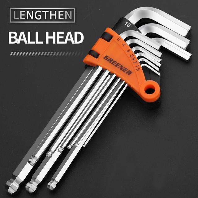 GREENER-L-Shape-Screw-Nuts-Wrenches-Ball-Hexagon-Torx-Head-Allen-Key-Hex-Wrench-Adjustable-Spanner.jpg_640x640.jpg Hexagon Trox Head Allen Key - Image 7