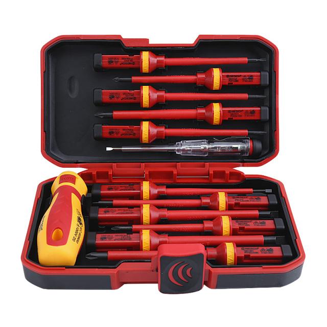 Insulated-Screwdriver-Set-Screw-Driver-Bit-Magnetic-Phillips-Slotted-Torx-Screwdrivers-Durable-Holder-For-Electrician-Hand.jpg_640x640.jpg Insulated Screwdriver Set - Image 7