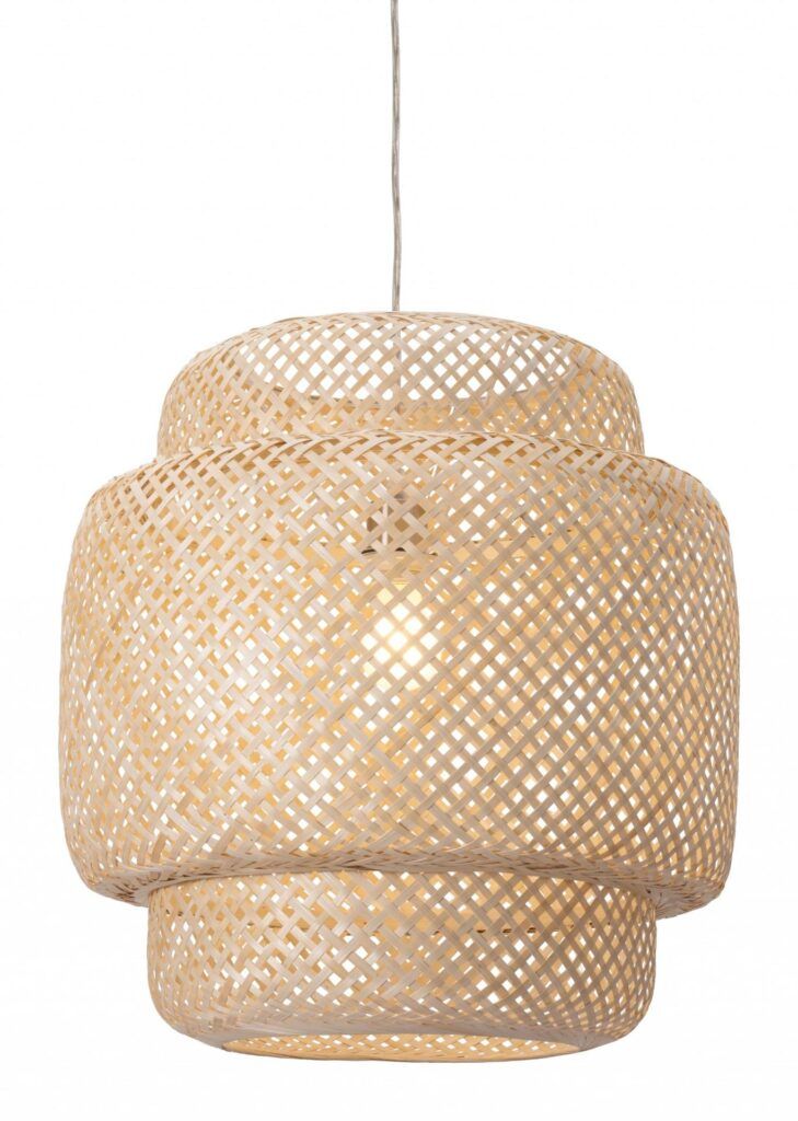 Natural Boho Weave Ceiling Light