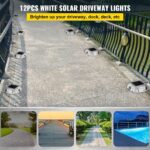 12-Pack Solar Driveway Lights