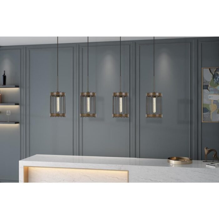 7149114_large.jpg Cantania 60W Metal Pendant Light Fixture