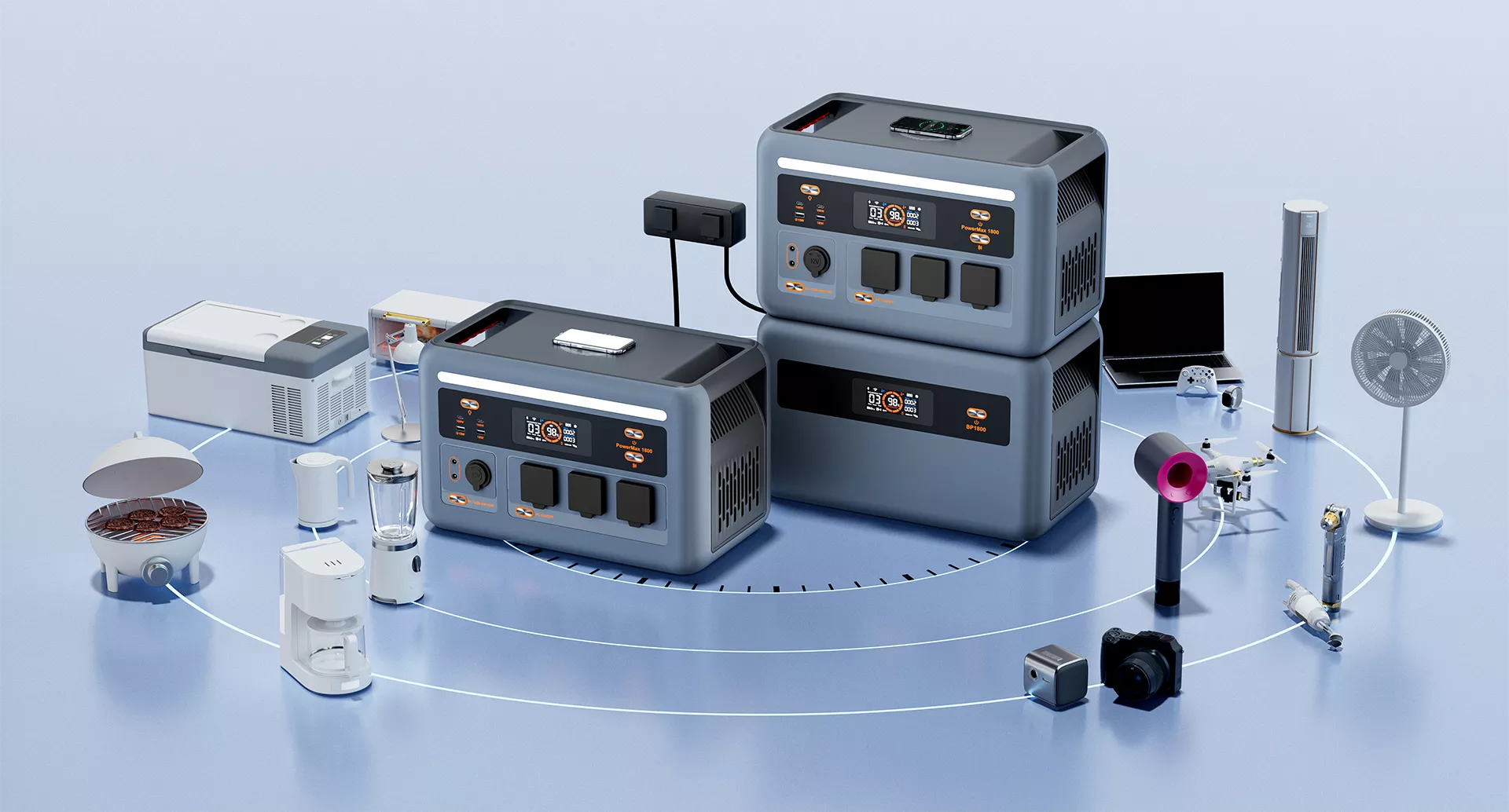 PowerMax 1800 Portable Power Station