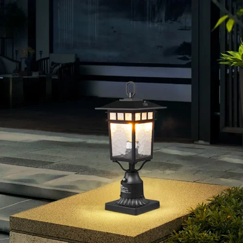 2-Pack Dusk-to-Dawn Outdoor Post's Lights