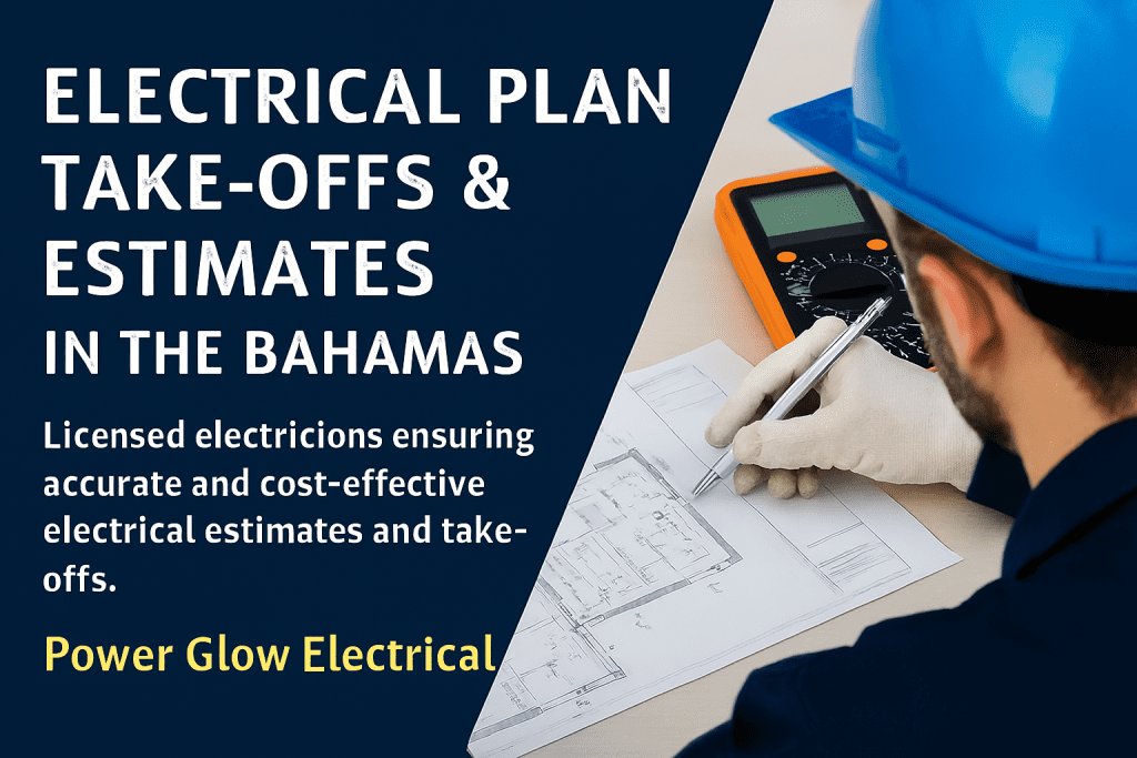 electrical take-offs Bahamas, electrical estimates Bahamas